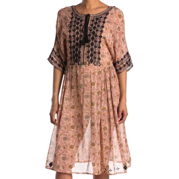 Raga Kimono Sleeve Dress - Size M - Picture 2 of 4